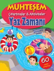 Muhteşem Çıkartmalar Aktiviteler Yaz Zamanı Parıltı Yayınları