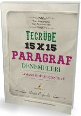 Tüm Zamanların Tüm Sınavları İçin Tecrübe 15x15 Paragraf Deneme Pelikan Yayınları