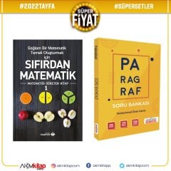 Sıfırdan Adım Adım Matematik 1 ve Ankara Kitap Merkezi Paragraf Soru Bankası Seti 2 Kitap