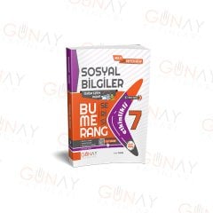 7. Sınıf Bumerang Etkinlikli Sosyal Bilgiler Günay Yayınları