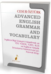 Advanced English Grammar Vocabulary Pelikan Yayınları