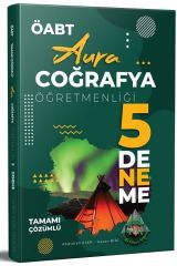ÖABT Coğrafya Öğretmenliği Aura 5 Deneme Çözümlü YGA Akademi Yayınları