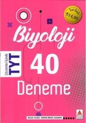 TYT Biyoloji 40 Deneme Delta Kültür Yayınları