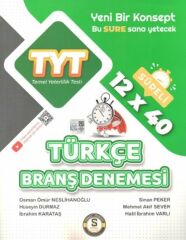 TYT Türkçe 12 x 40 Branş Denemesi Süre Yayınları