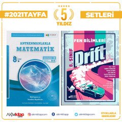 8.Sınıf Antrenmanlarla Matematik ve Son Viraj Drift Fen Bilimleri Soru Bankası Seti 2 Kitap