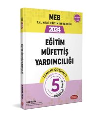 2024 MEB Eğitim Müfettişi Yardımcılığı Tamamı Çözümlü 5 Deneme Data Yayınları