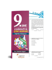 9. Sınıf Coğrafya Çek Kopar Yaprak Test Benim Hocam & Eğitim Dünyası