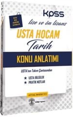 KPSS Tarih Lisans ve Ön Lisans Usta Hocam Konu Anlatımlı Künçe Yayınları