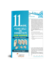 11. Sınıf Türk Dili ve Edebiyatı Çek Kopar Yaprak Test Benim Hocam & Eğitim Dünyası