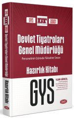 2021 GYS Devlet Tiyatroları Genel Müdürlüğü Hazırlık Kitabı Data Yayınları