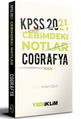 2021 KPSS Cebimdeki Notlar Coğrafya Yediiklim Yayınları