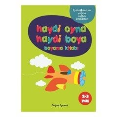 Haydi Oyna Haydi Boya Boyama Kitabı 2 (2-3 Yaş) Doğan Egmont Yayıncılık