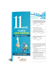 11. Sınıf Tarih Çek Kopar Yaprak Test Benim Hocam & Eğitim Dünyası