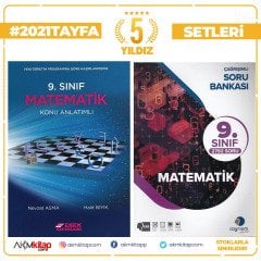 9.Sınıf Esen Yayınları Matematik Konu Anlatımı ve Çağrışım Yayınları Matematik Soru Bankası Seti 2 Kitap