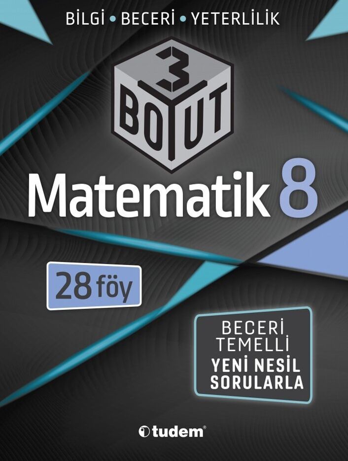 8. Sınıf Matematik 3 Boyut 28 li Föy Tudem Yayınları
