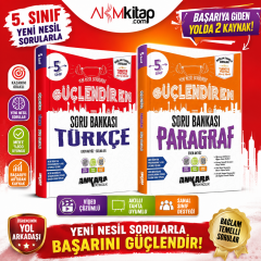 Ankara Yayıncılık 5.Sınıf Türkçe ve Paragraf Soru Bankası Seti 2 Kitap