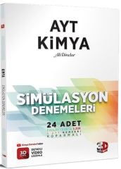 AYT Kimya Simülasyon 24 Deneme 3D Yayınları