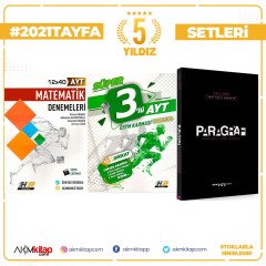 Hız ve Renk AYT Matematik Deneme ve Eşit Ağırlık 3 lü Süper Deneme ile Marka Paragraf Soru Bankası Seti 3 Kitap