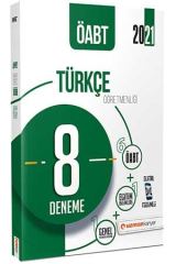 2021 ÖABT Türkçe Öğretmenliği 8 Deneme Dijital Çözümlü Uzman Kariyer Yayınları