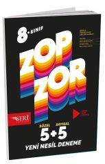 8. Sınıf LGS Zopzor 5 Sözel 5 Sayısal Deneme Seri Yayınları