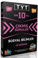TYT Sosyal Bilimler Tıpkı Basım 10 Deneme Ünlüler Karması