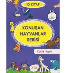 Konuşan Hayvanlar 10 Kitap Renkli Hece Yuva Yayınları