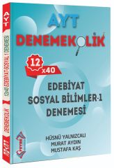 AYT Edebiyat Sosyal Bilimler 1 Denemekolik 12 x 40 Denemesi Feybe Yayınları