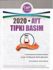 AYT 2020 Tıpkı Basım Çap Yayınları