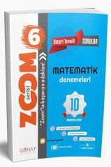 6. Sınıf Matematik 10 Deneme Zoom Serisi Günay Yayınları