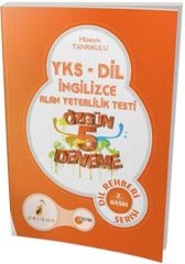 YKSDİL İngilizce Alan Yeterlilik Testi Özgün 5 Deneme Pelikan Yayınları