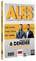 2025 ALES Sayısal Sözel 2 si Bir Arada Fasikül Fasikül 6 Deneme Yargı Yayınları