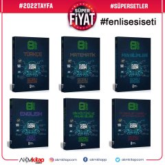 İsem Yayınları 8.Sınıf Farklı Soru Bankası Seti 6 Kitap