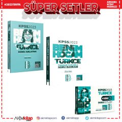 Benim Hocam 2023 KPSS Türkçe Konu Ders Notu ve Soru Seti 3 Kitap