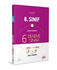 8. Sınıf 6 Deneme Sınavı Editör Yayınları