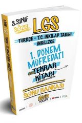 8. Sınıf LGS Sözel 1. Dönem Tekrarı Soru Bankası Benim Hocam Yayınları