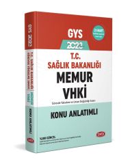 2023 T.C. Sağlık Bakanlığı Memur VHKİ Konu Anlatımlı Data Yayınları