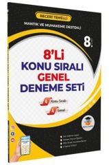 8. Sınıf LGS Beceri Temelli 8 li Konu Sıralı Genel Deneme Seti  Zeka Küpü Yayınları