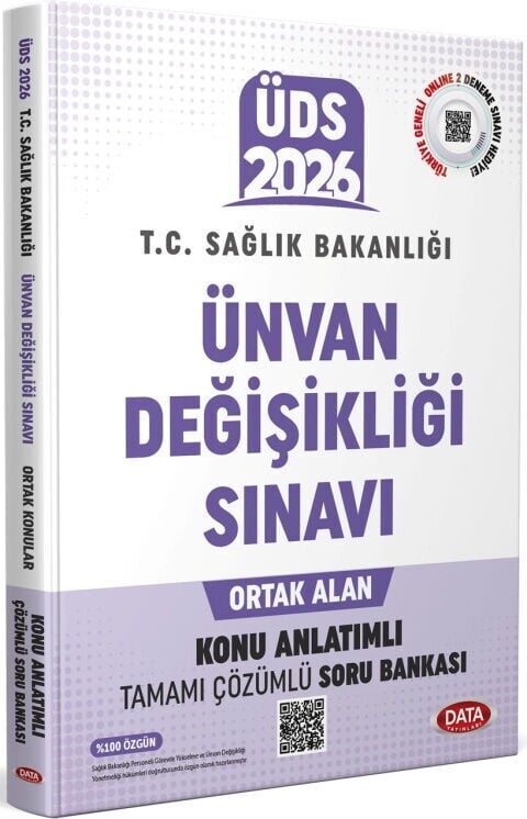 2026 T.C. Sağlık Bakanlığı Unvan Değişikliği Sınavı Ortak Konular Konu Anlatımlı Soru Bankası Data Yayınları
