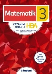 3. Sınıf Matematik Kazanım Odaklı HBA Tudem Yayınları