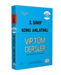 3. Sınıf VİP Tüm Dersler Konu Anlatımlı Editör Yayınları