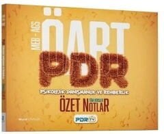 ÖABT MEB AGS PDR Psikolojik Danışmanlık ve Rehberlik Öğretmenliği Özet Ders Notları PDR TV