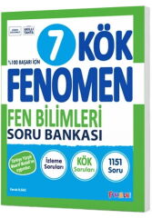 7. Sınıf Fen Bilimleri Kök Soru Bankası Fenomen Okul Yayınları