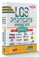8. Sınıf LGS Paragraf 15x15 Deneme Seti Master Karma