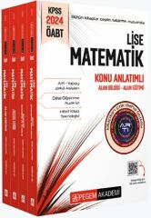 2024 KPSS ÖABT Lise Matematik Konu Anlatımlı Pegem Yayınları