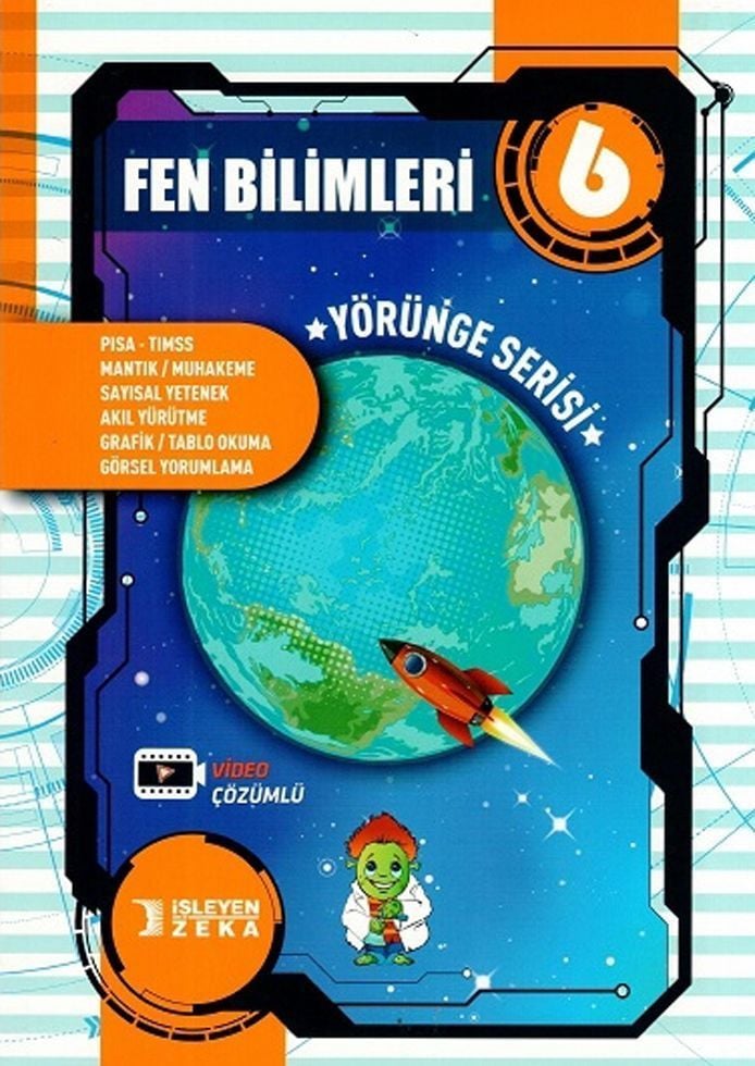 6. Sınıf Fen Bilimleri Yörünge Serisi Soru Bankası İşleyen Zeka Yayınları
