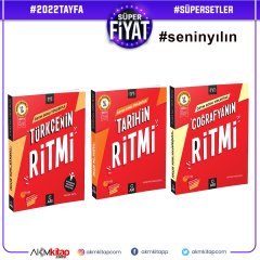Arı Yayınları TYT Türkçe Tarih ve Coğrafya Ritim Serisi Seti 3 Kitap