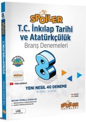 8. Sınıf T.C. İnkılap Tarihi ve Atatürkçülük Branş Denemeleri Spoiler Yayınları