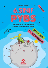 6. Sınıf PYBS Son 5 Yılın Çıkmış Soru ve Çözümleri Örnek Akademi Yayınları