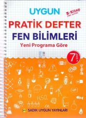 7. Sınıf Fen Bilimleri Pratik Defter Sadık Uygun Yayınları