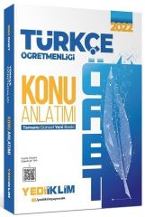 2022 ÖABT Türkçe Öğretmenliği Konu Anlatımı Yediiklim Yayınları